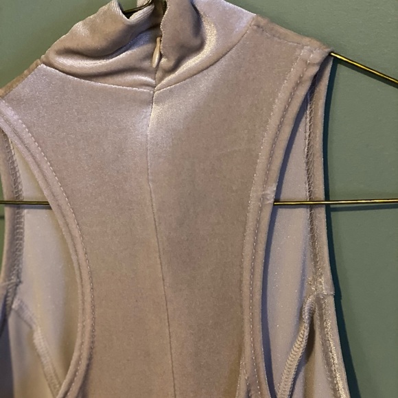 Boohoo suede sleeveless turtle neck midi dress - Picture 11 of 12